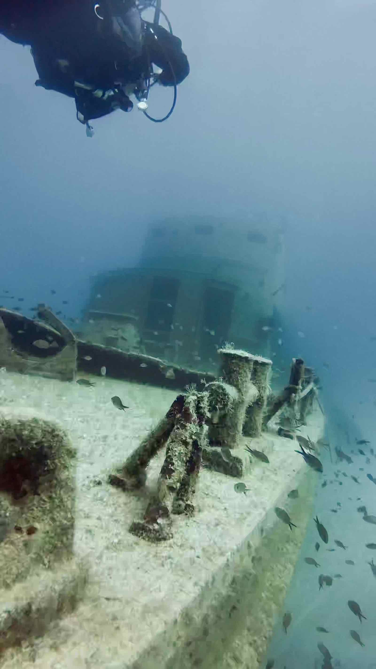 P31 patrol boat wreck, Comino Malta
