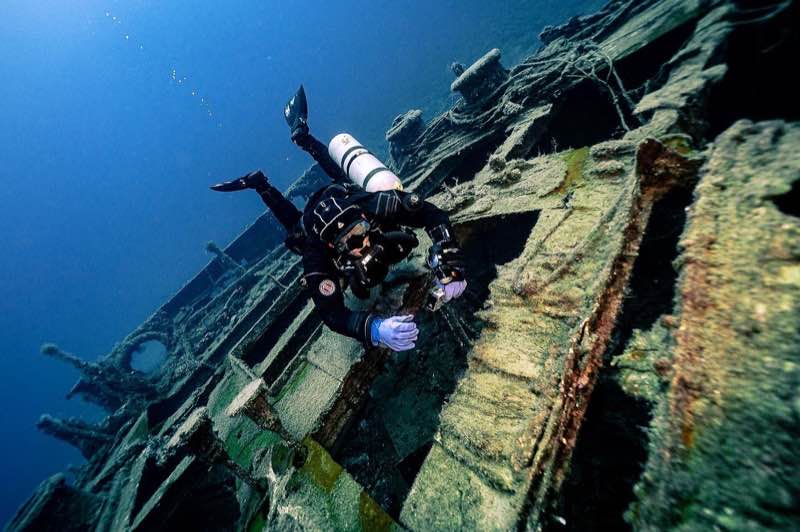 Engine room interior HMS Hellespont Malta