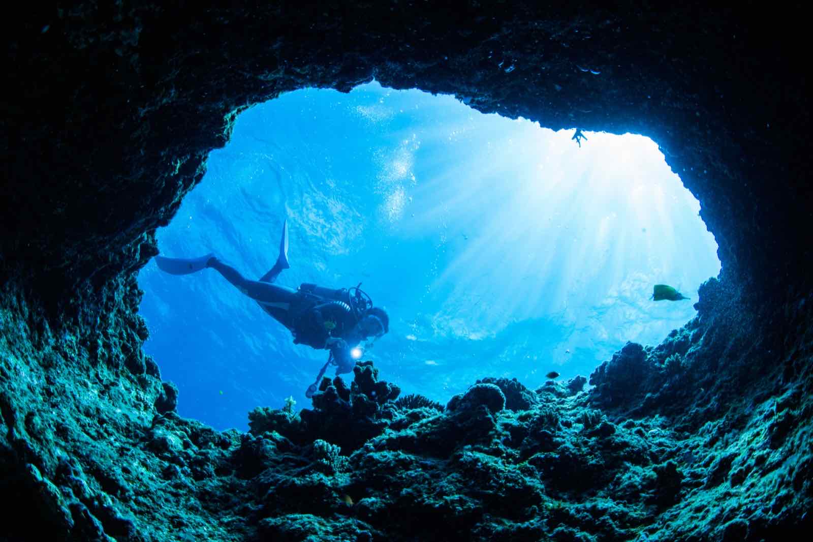 Ghar Lapsi dive site, South Malta