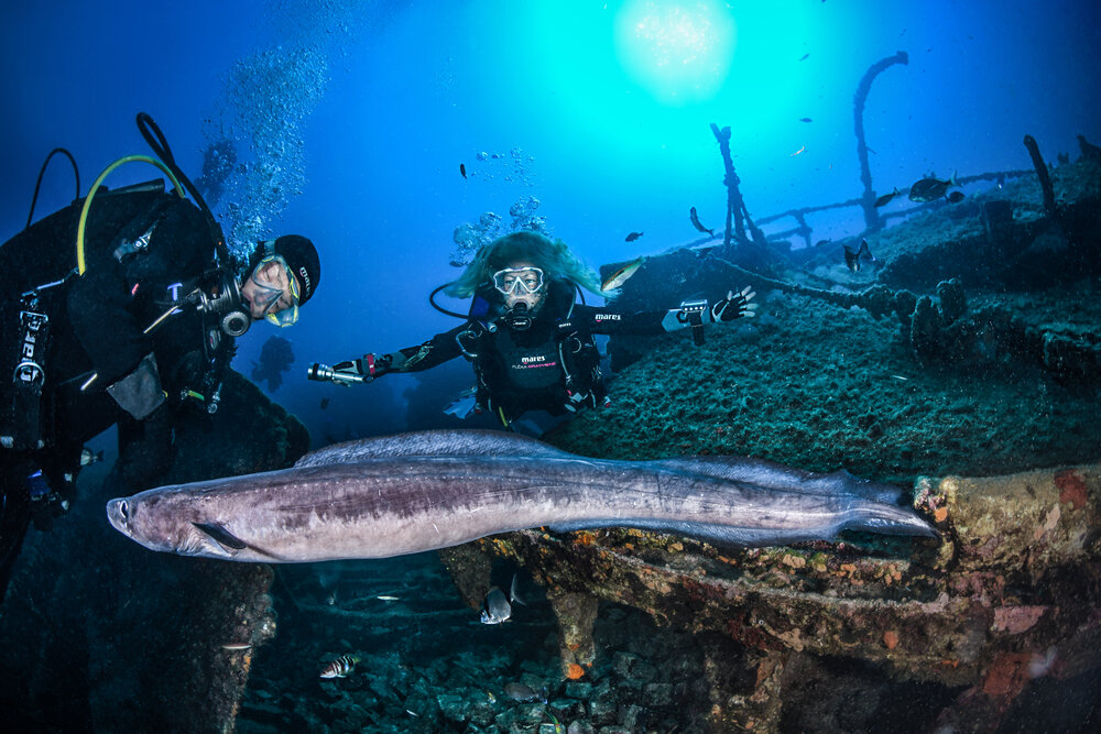 Mask clearing skills dive refresher Malta
