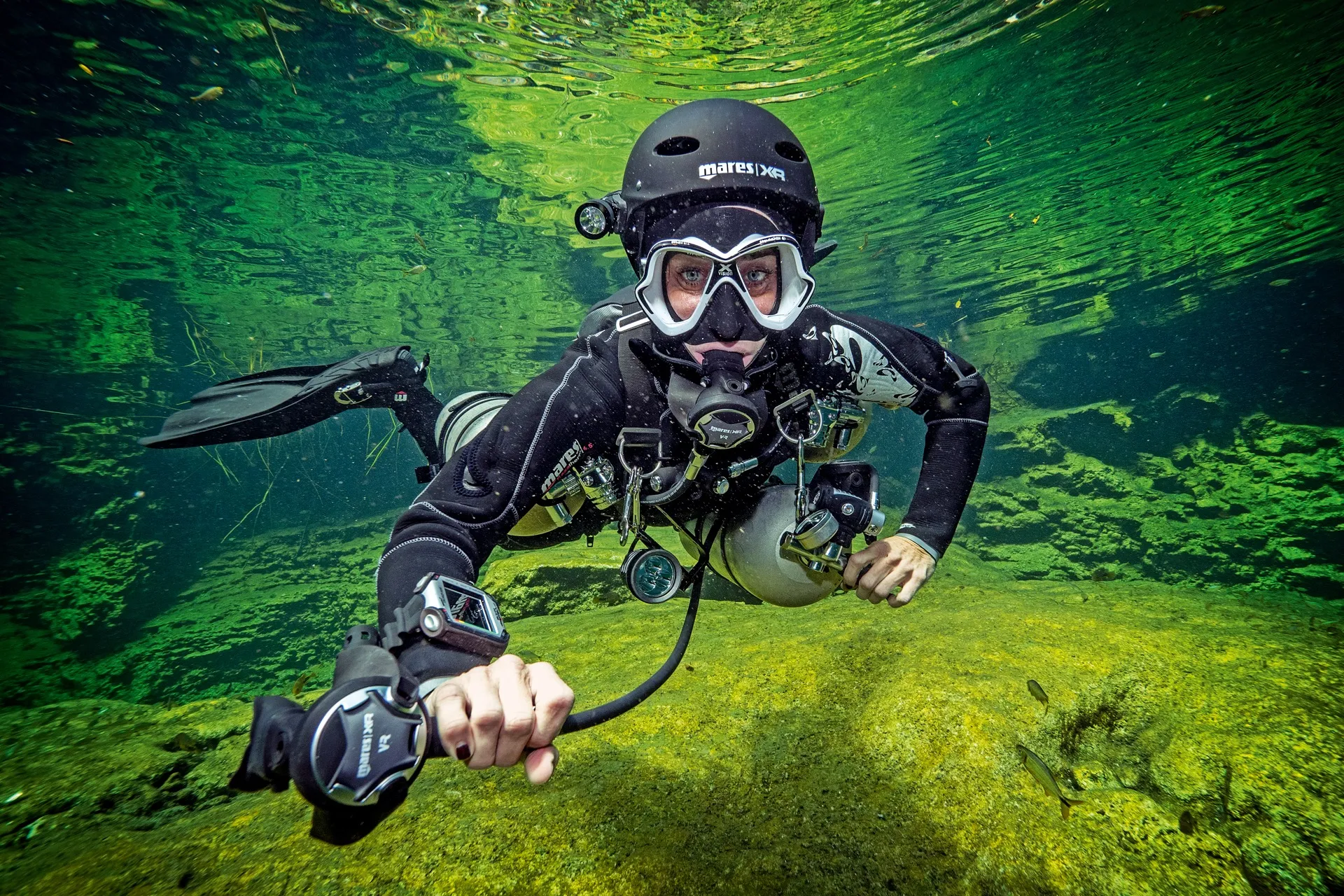 SSI Recreational Sidemount Diving course Malta