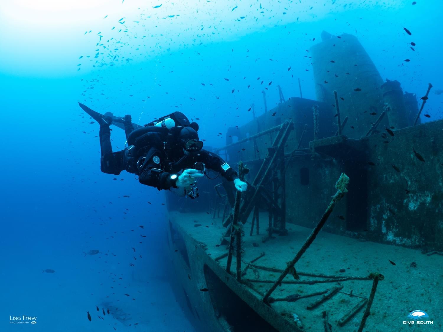 JJ-CCR rebreather in use in Malta