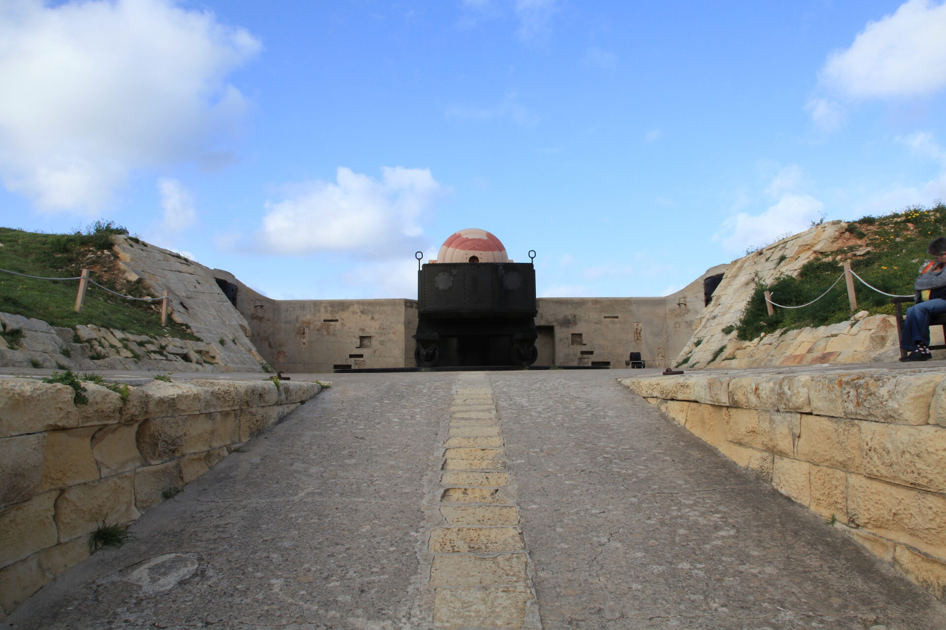 Victorian-era RML cannon at Fort Rinella, Kalkara